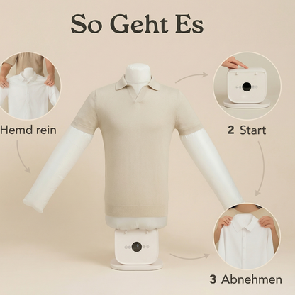 Automatischer Bügler 3 Gen. | Bügeln. Trocknen. Glätten.